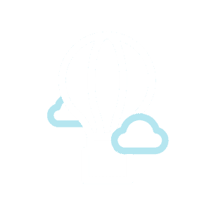 hot air balloon icon